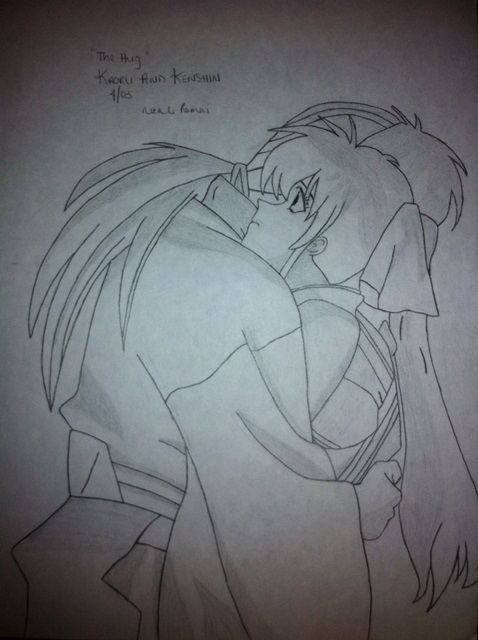 Rurouni Kenshin - Kenshin and Karou Drawing